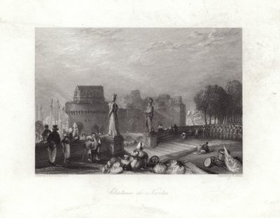 Nantesin linna tekijältä Joseph Mallord William Turner