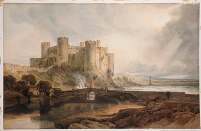 Conwayn linna, n. 1802 tekijältä Joseph Mallord William Turner
