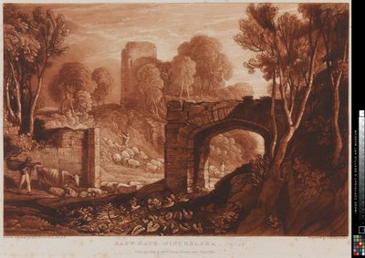 East Gate Winchelsea, Sussex tekijältä Joseph Mallord William Turner