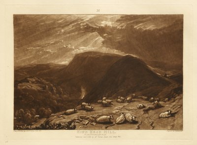 Hindhead Hill tekijältä Joseph Mallord William Turner