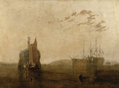 Hulks Tamarilla, n. 1812 tekijältä Joseph Mallord William Turner