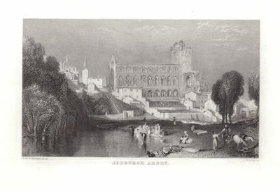 Jedburghin luostari tekijältä Joseph Mallord William Turner