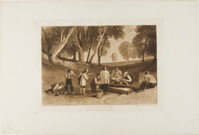 Nuorten temppuja, levy 22 Book of Studiesista tekijältä Joseph Mallord William Turner