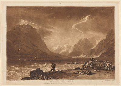 Thunjärvi tekijältä Joseph Mallord William Turner