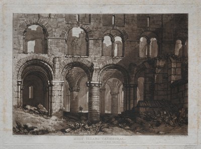 Tutkimuskirja: Holy Island Cathedral. tekijältä Joseph Mallord William Turner