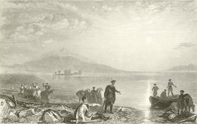 Loch Levenin linna tekijältä Joseph Mallord William Turner