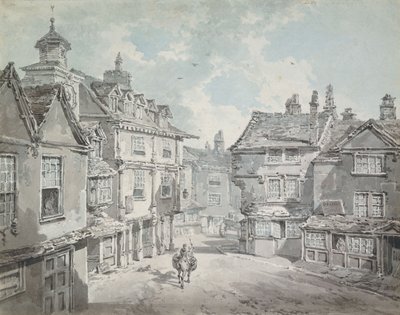 Market Street, Lichfield, tekijältä Joseph Mallord William Turner