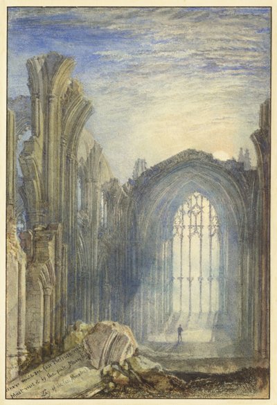 Melrosen luostari tekijältä Joseph Mallord William Turner