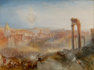Moderni Rooma - Campo Vaccino tekijältä Joseph Mallord William Turner