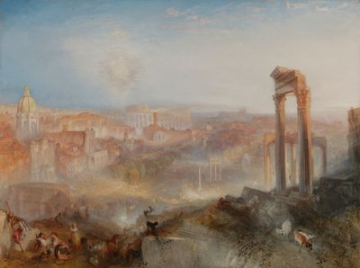 Moderni Rooma, Campo Vaccino tekijältä Joseph Mallord William Turner