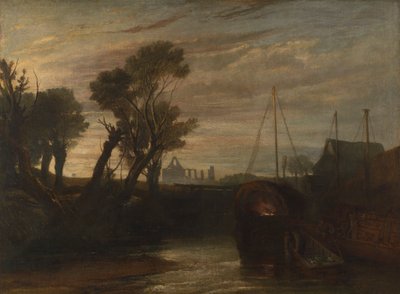 Newarkin luostari tekijältä Joseph Mallord William Turner