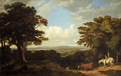Newnham-on-Severn, Gloucestershire, Dean Hillistä tekijältä Joseph Mallord William Turner
