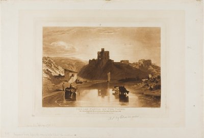 Norham Castle, levy 57 Book of Studiesista tekijältä Joseph Mallord William Turner