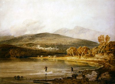 Pohjois-Wales (akvarelli paperille) tekijältä Joseph Mallord William Turner