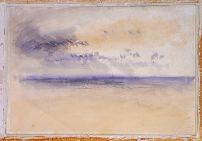 Off Coast: Merimaisema ja pilvet tekijältä Joseph Mallord William Turner