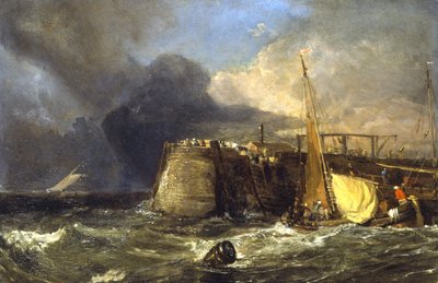 Old Margate Pier (paneeli) tekijältä Joseph Mallord William Turner