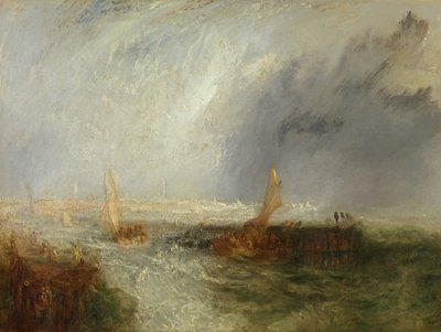 Oostende, 1844. tekijältä Joseph Mallord William Turner