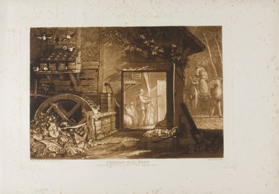 Pembury Mill, Kent, levy 12 Liber Studiorumilta tekijältä Joseph Mallord William Turner