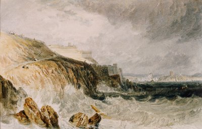 Plymouth Citadel, Gale, 1815 tekijältä Joseph Mallord William Turner