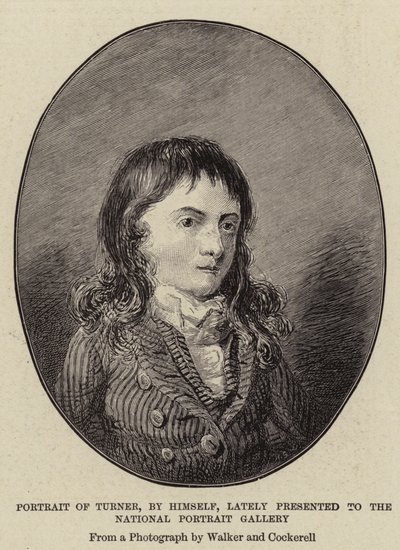 Muotokuva Turnerista, itse, esiteltiin äskettäin National Portrait Gallerylle tekijältä Joseph Mallord William Turner