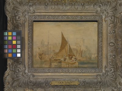 Rochester On The Medway (öljy kankaalle) tekijältä Joseph Mallord William Turner