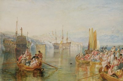 Saltash, Cornwall, 1825 tekijältä Joseph Mallord William Turner