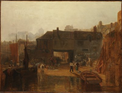 Saltash ja vesilautta, Cornwall tekijältä Joseph Mallord William Turner