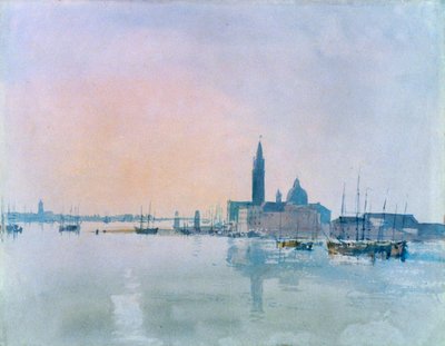 San Giorgio Maggiore Doganalta, 1819. tekijältä Joseph Mallord William Turner