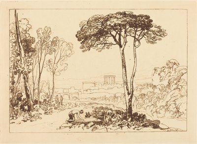 Kohtaus Campagnassa tekijältä Joseph Mallord William Turner