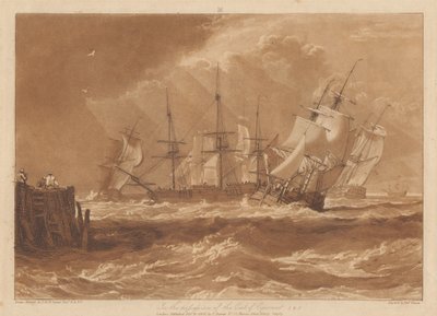 Laivoja tuulenvireessä tekijältä Joseph Mallord William Turner