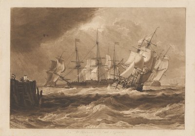Laivoja tuulenvireessä tekijältä Joseph Mallord William Turner