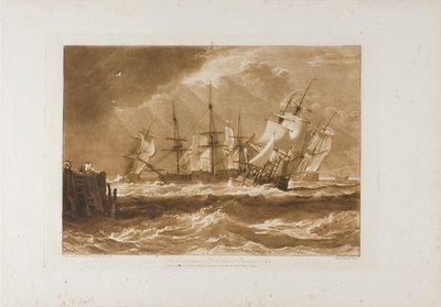 Toimitetaan Breezessä, levy 10 Liber Studiorumilta tekijältä Joseph Mallord William Turner