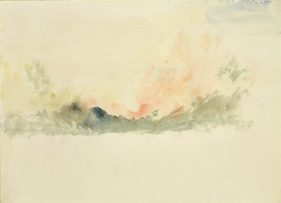 Sky-tutkimus tekijältä Joseph Mallord William Turner