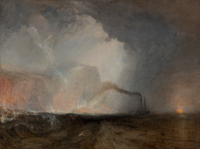 Staffa, Fingalin luola [1832, Royal Academy of Arts, Lontoo, näyttelyluettelo] tekijältä Joseph Mallord William Turner