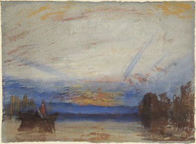 Auringonlasku tekijältä Joseph Mallord William Turner