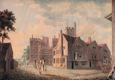 Arkkipiispan palatsi, Lambeth, 1909 tekijältä Joseph Mallord William Turner