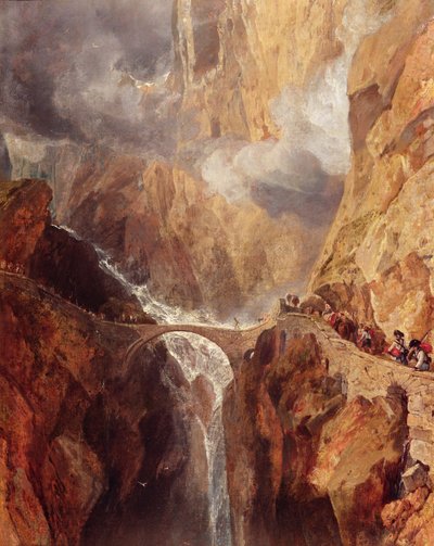 Paholaisen silta tekijältä Joseph Mallord William Turner