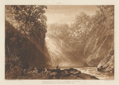 Clyden piirros tekijältä Joseph Mallord William Turner