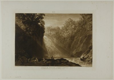 The Fall of the Clyde, levy 18 Liber Studiorumilta tekijältä Joseph Mallord William Turner