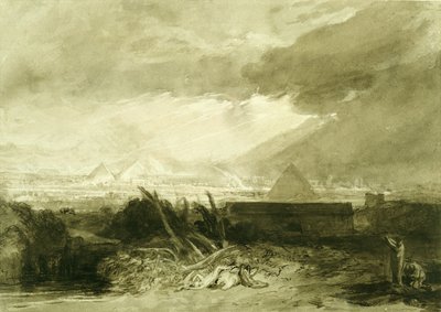Egyptin viides rutto tekijältä Joseph Mallord William Turner