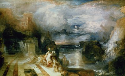 Sankarin ja Leanderin ero tekijältä Joseph Mallord William Turner