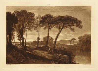 Minerva Medican temppeli tekijältä Joseph Mallord William Turner
