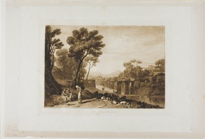 The Woman and Tambourine, levy 3 Liber Studiorumilta tekijältä Joseph Mallord William Turner