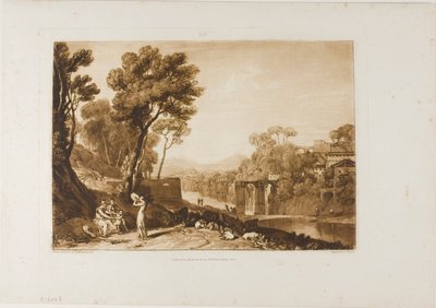 The Woman and Tambourine, levy 3 Liber Studiorumilta tekijältä Joseph Mallord William Turner
