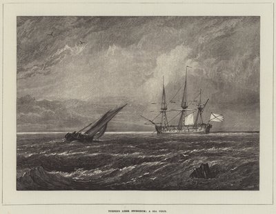 Turnerin Liber Studiorum, merellinen teos tekijältä Joseph Mallord William Turner