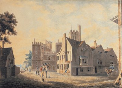 Näkymä arkkipiispan palatsista, Lambeth tekijältä Joseph Mallord William Turner