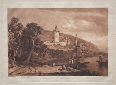 Thunin kaupunki tekijältä Joseph Mallord William Turner