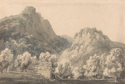 Lodoren vesiputous, Cumberland tekijältä Joseph Mallord William Turner