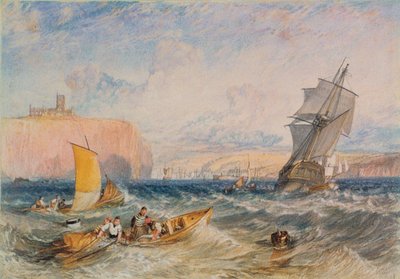 Whitby, 1824 tekijältä Joseph Mallord William Turner