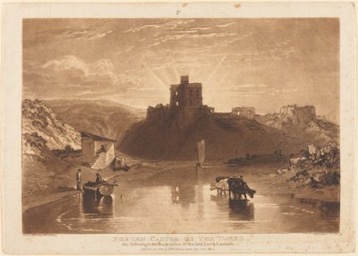 Norhamin linna tekijältä Joseph Mallord William Turner and Charles Turner